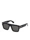 Tom Ford Fausto Men's Sunglasses with Black Horn-Rimmed Frame and Grey Gradient Lens TF0711 N 02A