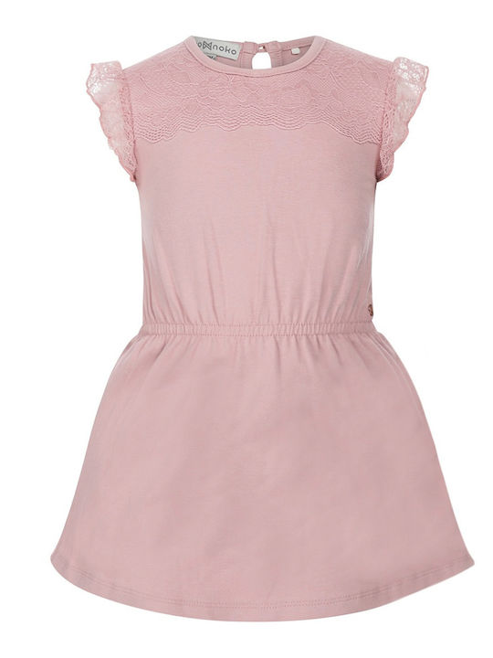 Koko Noko Kids Dress Sleeveless Pink