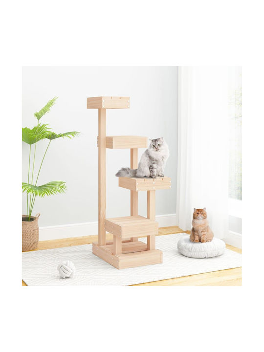 vidaXL Cat Tree Scratching Post Cat Trees Brown...