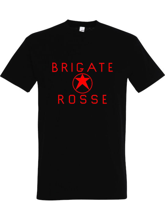 T-shirt Unisex " Brigate Rosse Red Brigades " Black