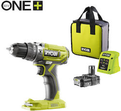 Ryobi R18PD2-115S Κρουστικό Δραπανοκατσάβιδο Μπαταρίας 18V 1x1.5Ah