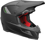 Thor Reflex Blackout Motocross Helmet Black Matte