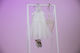 Bambolino Emma White Baptism Clothing Set with Hair Accessories & Dress made of Tulle 2pcs