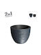 Marhome Furu Pot Gray 39x39x32cm 09-DBFU400-S433