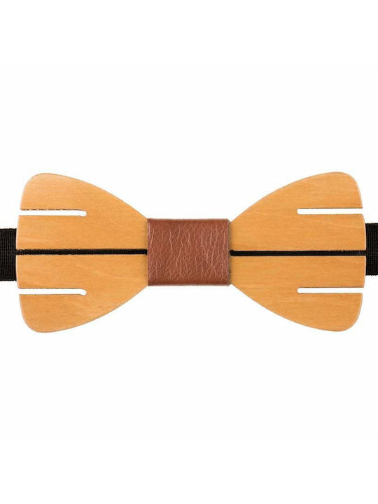 Wooden Bow Tie Mom & Dad 41011274 - Brown