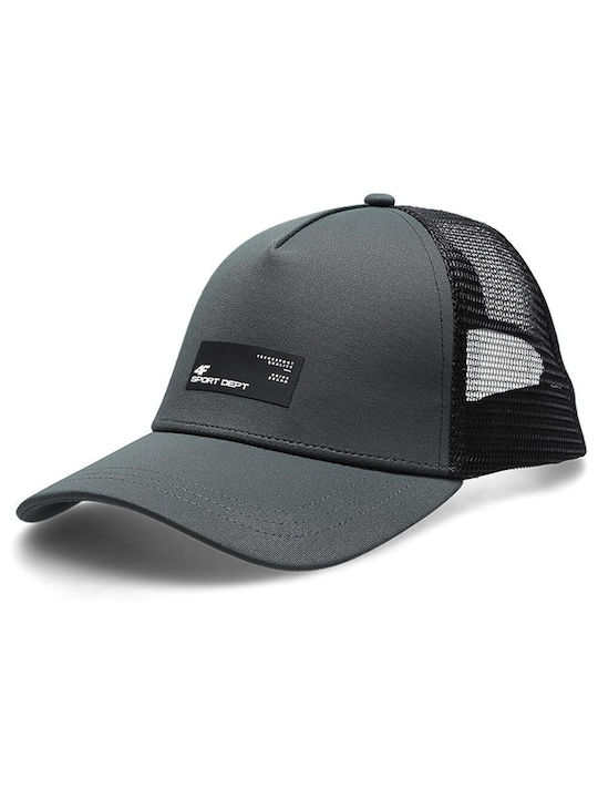 4F Men's Trucker Cap Gray