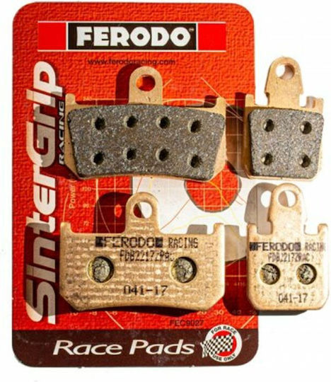 Ferodo Motorcycle Brake Pads Front Yamaha MT-01 07-11 / VMax 1700 09-15 / YZF R1 07-14 for Yamaha MT-01