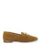 Δερμάτινα Γυναικεία Loafers σε Ταμπά Χρώμα