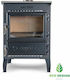 Caliskan 305 Steel Wood Stove 12.5kW Gray