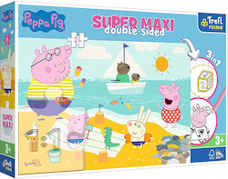 Kinderpuzzle Happy Peppa Pig für 3++ Jahre 24pcs Trefl