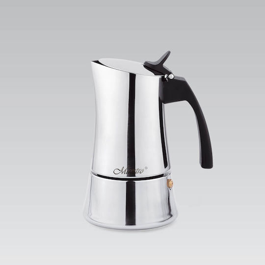 Maestro Maestro Espresso Pot 2 Cups Silver