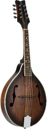 Ortega Akustisch Mandoline RMA30-WB mit flachem Körper Whiskey Burst Satin
