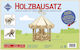 Pebaro Wooden Construction Toy Carousel for Children 6+ years old+ Years