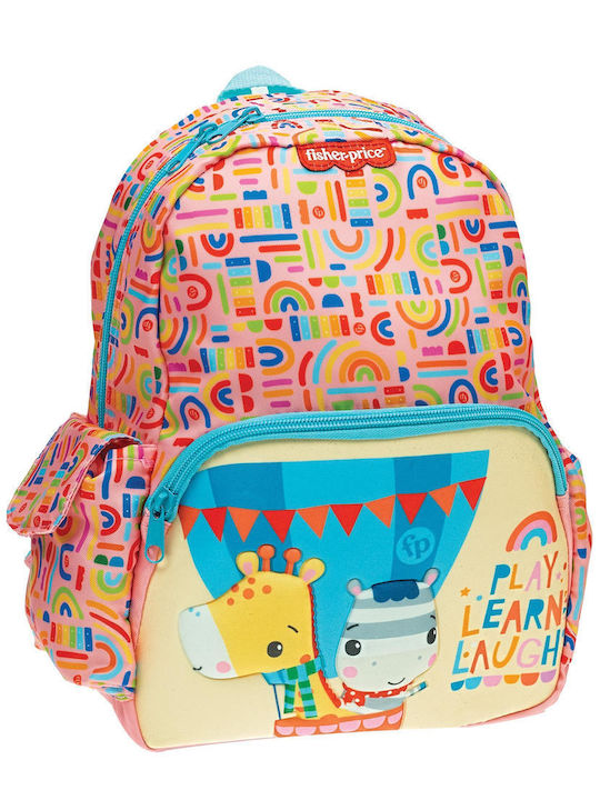 Fisher Price MIni Balloon School Bag Backpack Kindergarten in Orange color 12lt