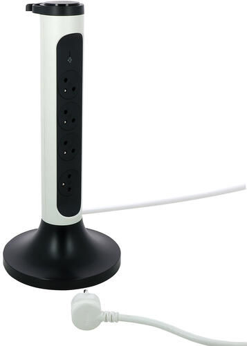 Legrand Πολύπριζο Aσφαλείας 4 Θέσεων με Καλώδιο 2m