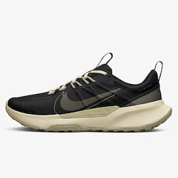 Nike Juniper 2 Bărbați Pantofi sport Trail Running Black / Khaki / Sanddrift / Ironstone