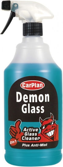 Car Plan Demon Glass Active Glass Cleaner Καθαριστικό Σπρέι Τζαμιών Αυτοκινήτου 1lt