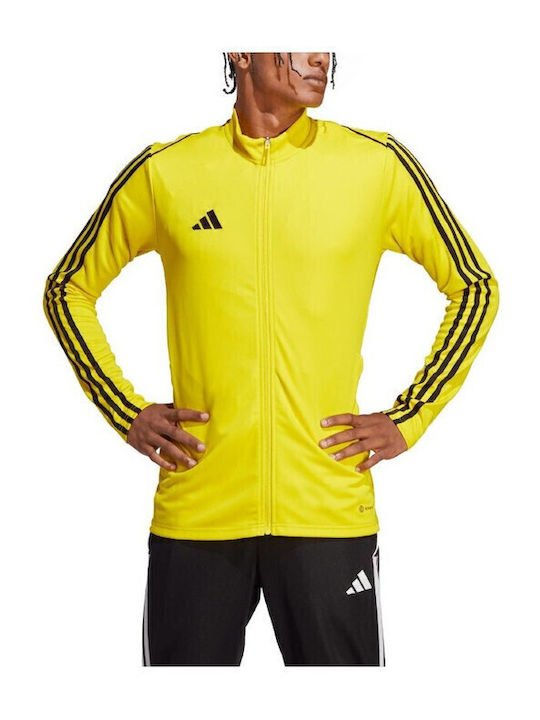 Tiro 23 League Ανδρική Ζακέτα Fleece Κίτρινη