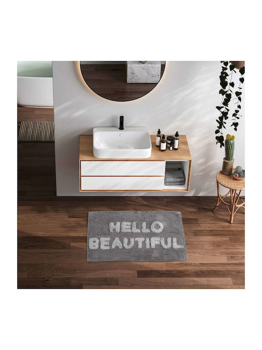 Das Home Bath Mat Cotton 0672 420750800672 Gray...