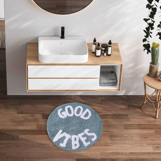 Das Home Πατάκι Μπάνιου Βαμβακερό Στρογγυλό 0681 Φ60εκ. Das Home Πατάκι Μπάνιου Βαμβακερό Στρογγυλό 0681 Φ60εκ.