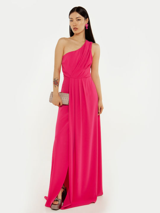 Rochii De Vară Pentru Femei Maxi Rochie Pentru Nuntă / Botez Fuchsia