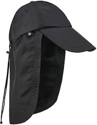 Brandit Sunscreen Cap Jockey Μαύρο
