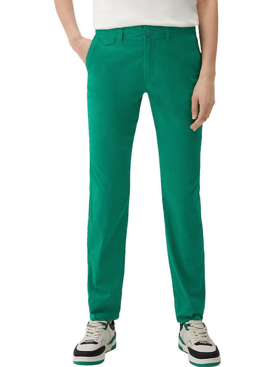 Red Label Women's Chino Trousers Regular Fit Green