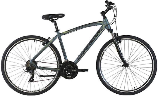 Carrera T 2000 28" 2023 Gri Bicicletă Trekking cu 21 Viteze