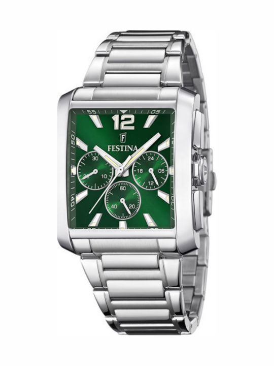 Festina Ανδρικό Ρολόι 38mm Χρονογράφος Μπαταρία...
