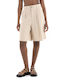 Only Women's Bermuda Shorts Light Beige