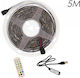 RZ-0007 Waterproof LED Strip Power Supply USB (5V) RGB Length 5m with Remote Control SMD5050