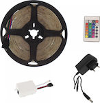 RZ-0015 Waterproof LED Strip Power Supply 12V RGB Length 5m with Remote Control SMD2835