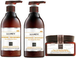 Saryna Key Color Lasting Trio Small Pack Set de îngrijire a părului cu Șampon, Mască și Balsam 3buc