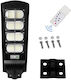 Factory RZ-0085 Wall Mounted Solar Light 120W 19200lm Cold White with Motion Sensor, Photocell and Remote Control IP67 63cmx24cmx7cmcm