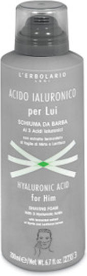L' Erbolario Hyaluronic Acid Schaumstoff Rasieren 200ml