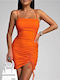 Mini φόρεμα πορτοκαλι