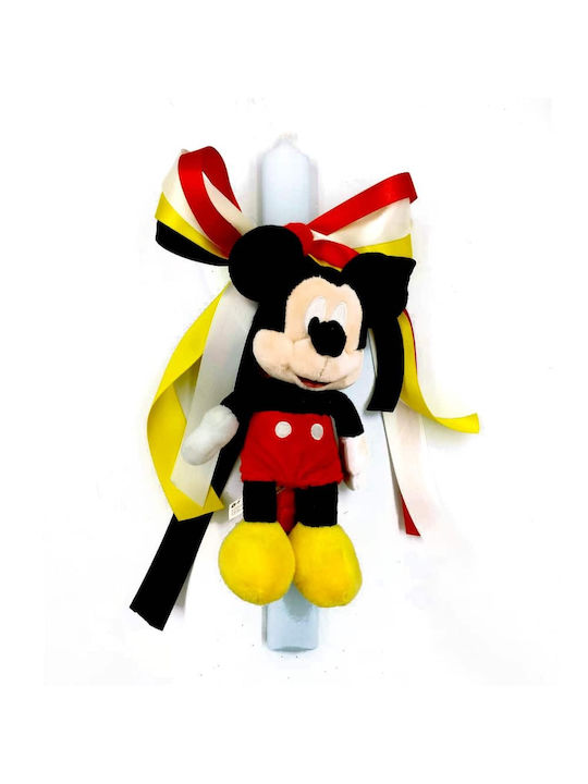 Λαμπάδα Mickey Πλακέ Λευκή Λαμπάδα Mickey Πλακέ Λευκή
