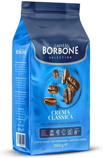 Caffe Borbone Καφές Espresso Brazil Crema Classica σε Κόκκους 1kg