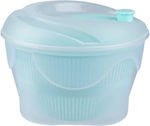 Aria Trade Plastic Colander Vegetables Light Blue 22x17cm 1pcs