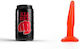 All Red Tiny Anal Plug Klein Rot