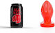 All Red Citrus Anal Plug Rot