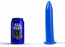 All Blue Bullet Anal Dildo Blue