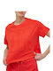 DKNY Women's T-shirt Red