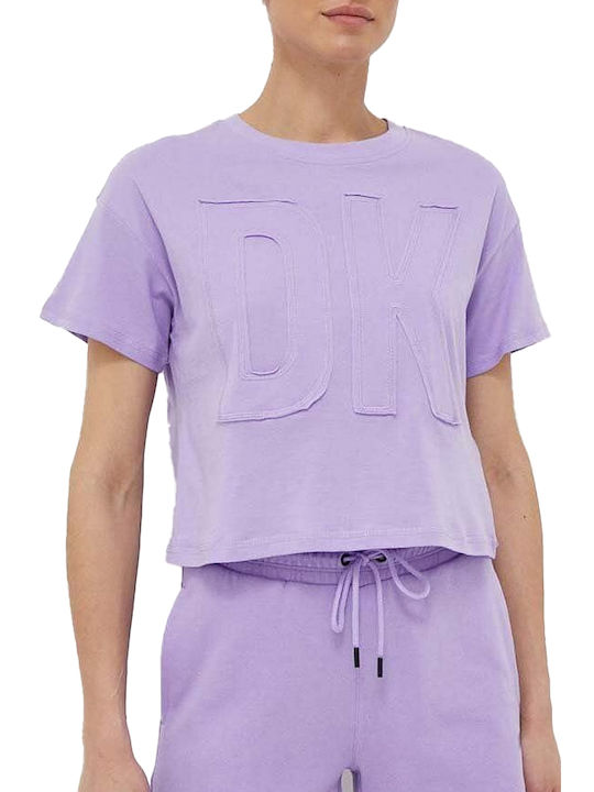 DKNY Γυναικείο T-shirt Μωβ