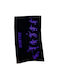 SB Home Sport Time Lilac Tennis Cotton Black Gym Towel 90x160cm 24H-5206864069909