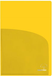 Typotrust Ντοσιέ Δίφυλλο για Χαρτί A4 Κίτρινο