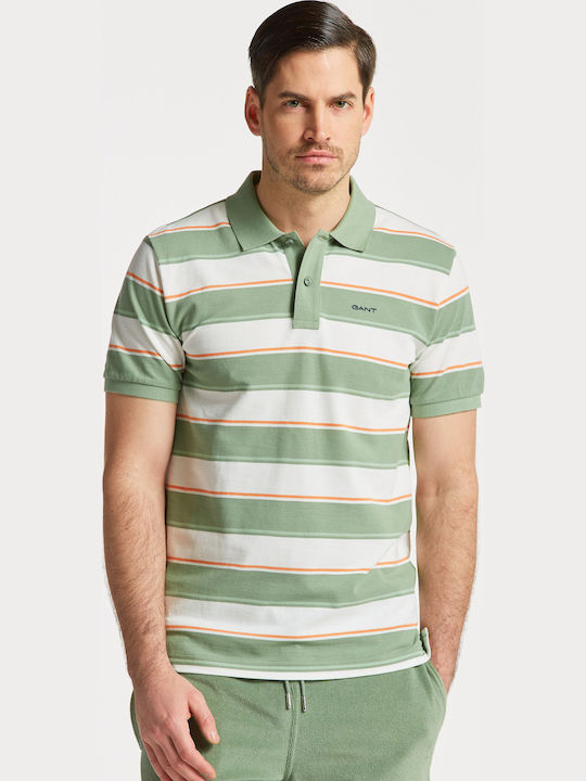 Gant Polo T-Shirt Kalamata Green