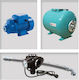 Plus 303503 Single Phase Water Pressure Pump with Horizontal 60 Litre Container 0.5hp