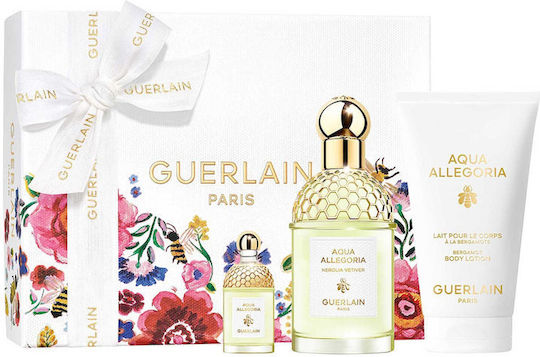 Guerlain Aqua Allegoria Nerolia Vetiver Дамски Комплект с Лосион за тяло 3бр