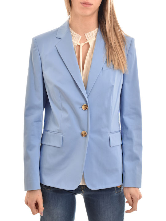 Boss Blazer pentru femei Sacou Albastru